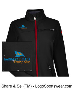 Spyder Ladies Transport Softshell Jacket Design Zoom